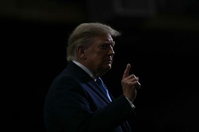 ‘A five-alarm fire’ confronts President Trump in red-state October blitz