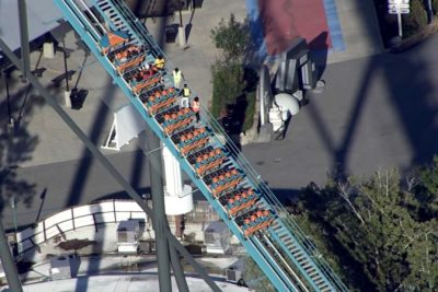 Man dies after falling off roller coaster at Six Flags Over Georgia, police and witnesses say