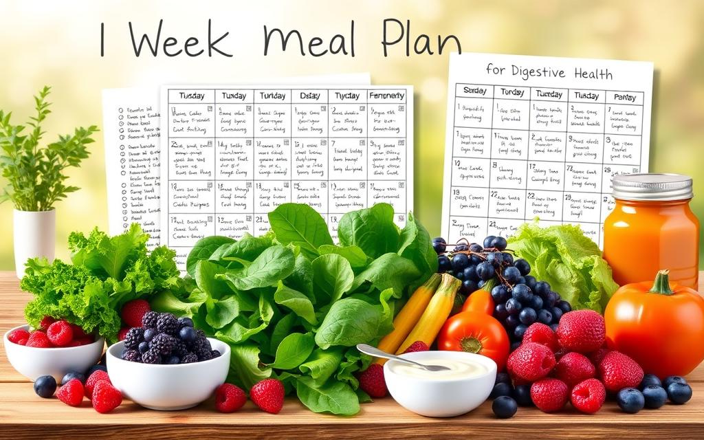 1-week meal plan for digestive health