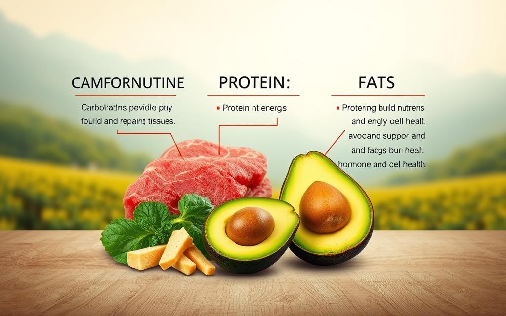 role of each macronutrient