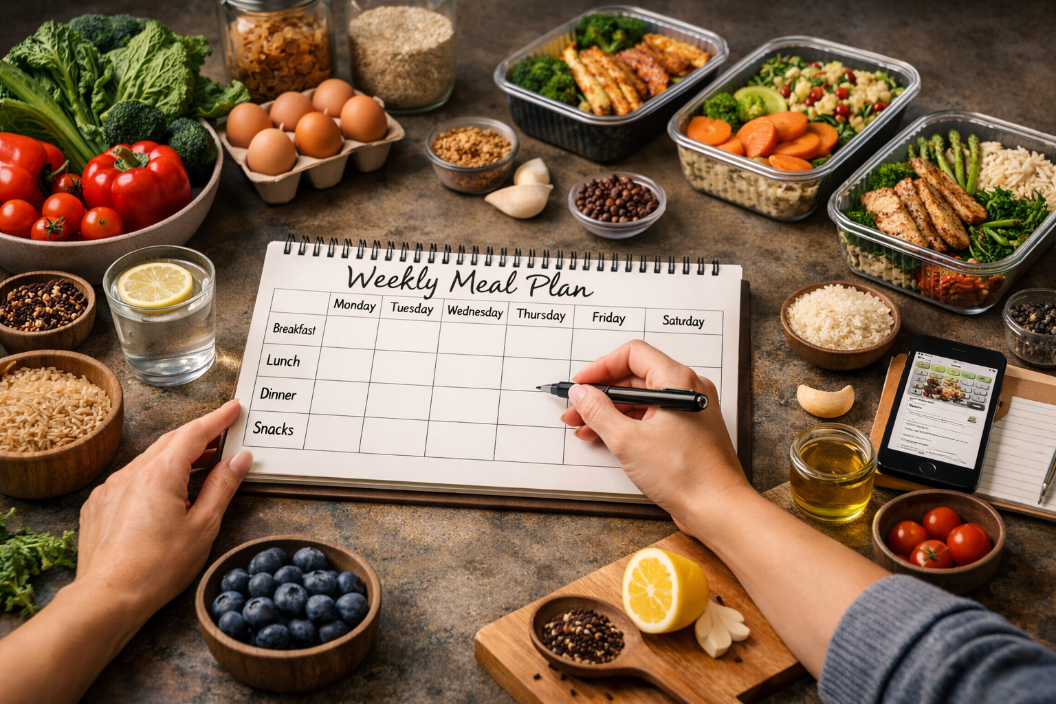 How to Create a Weekly Meal Plan That Actually Works