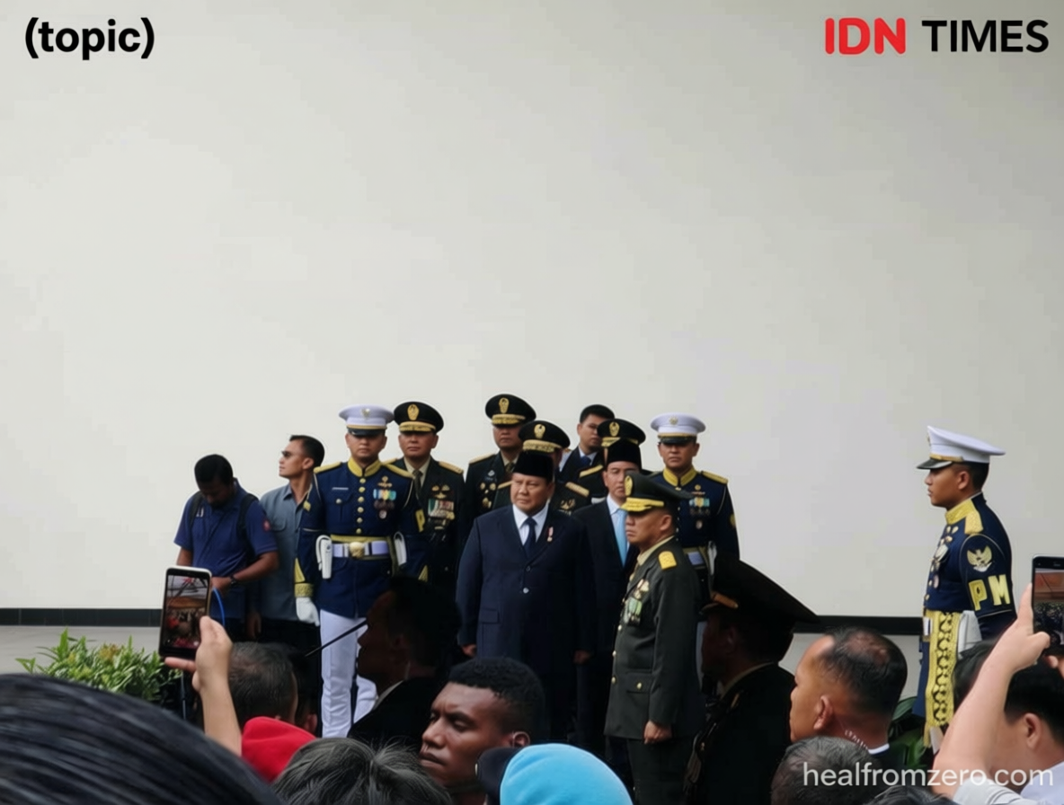 Hujan Deras dan Tembakan Salvo Iringi Pemakaman Try Sutrisno