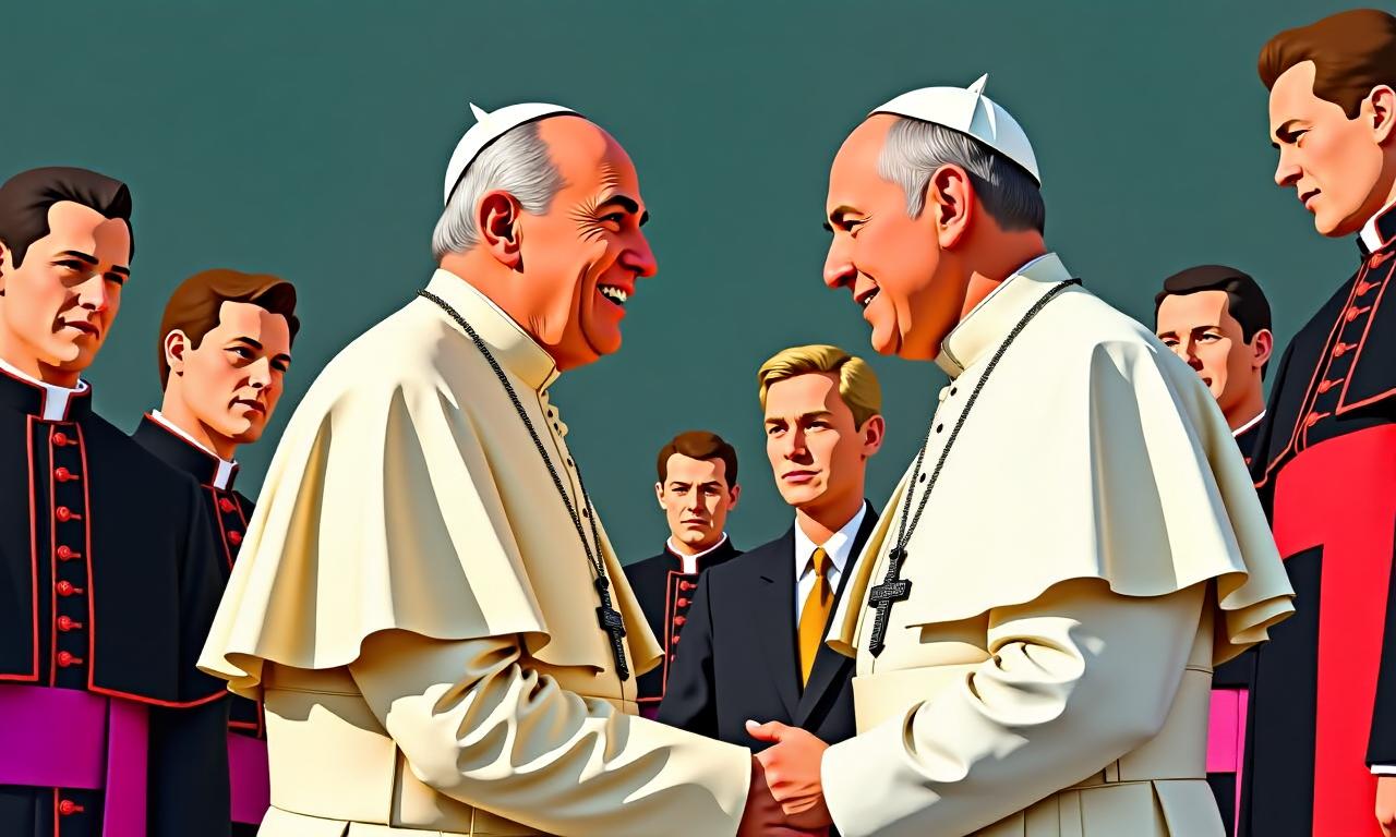 Watch: Vance heckled as he chides Pope