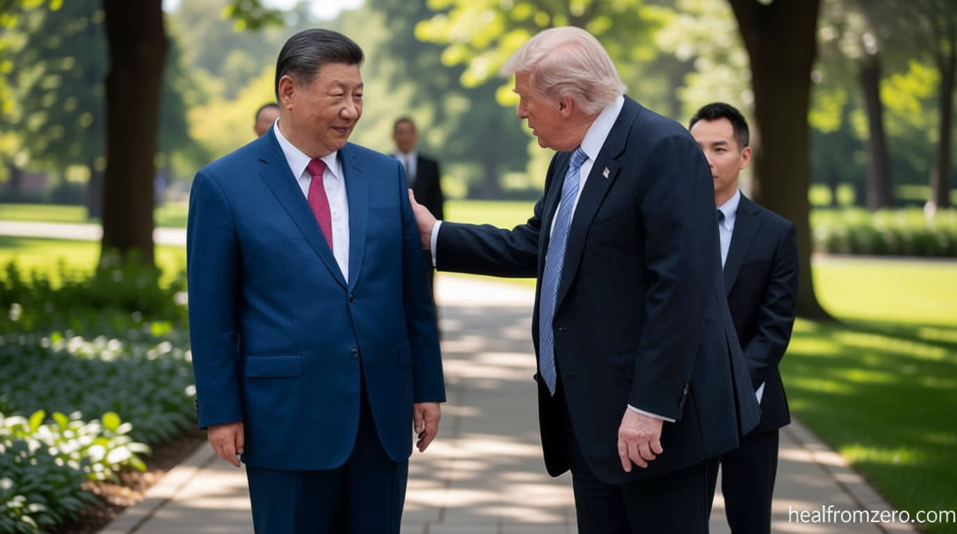 Trump’s soft touch on China, in stark relief