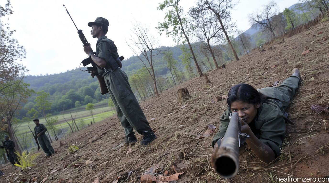 Some of the world’s last Maoist rebels are in India. Their decades-long rebellion is in its death throes