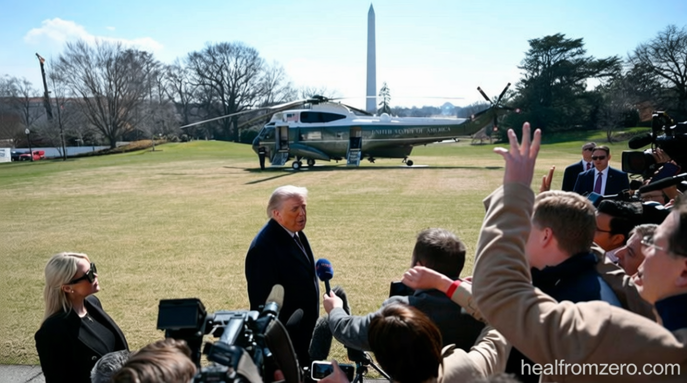 A potential helipad and new parking spots are the latest changes at the White House