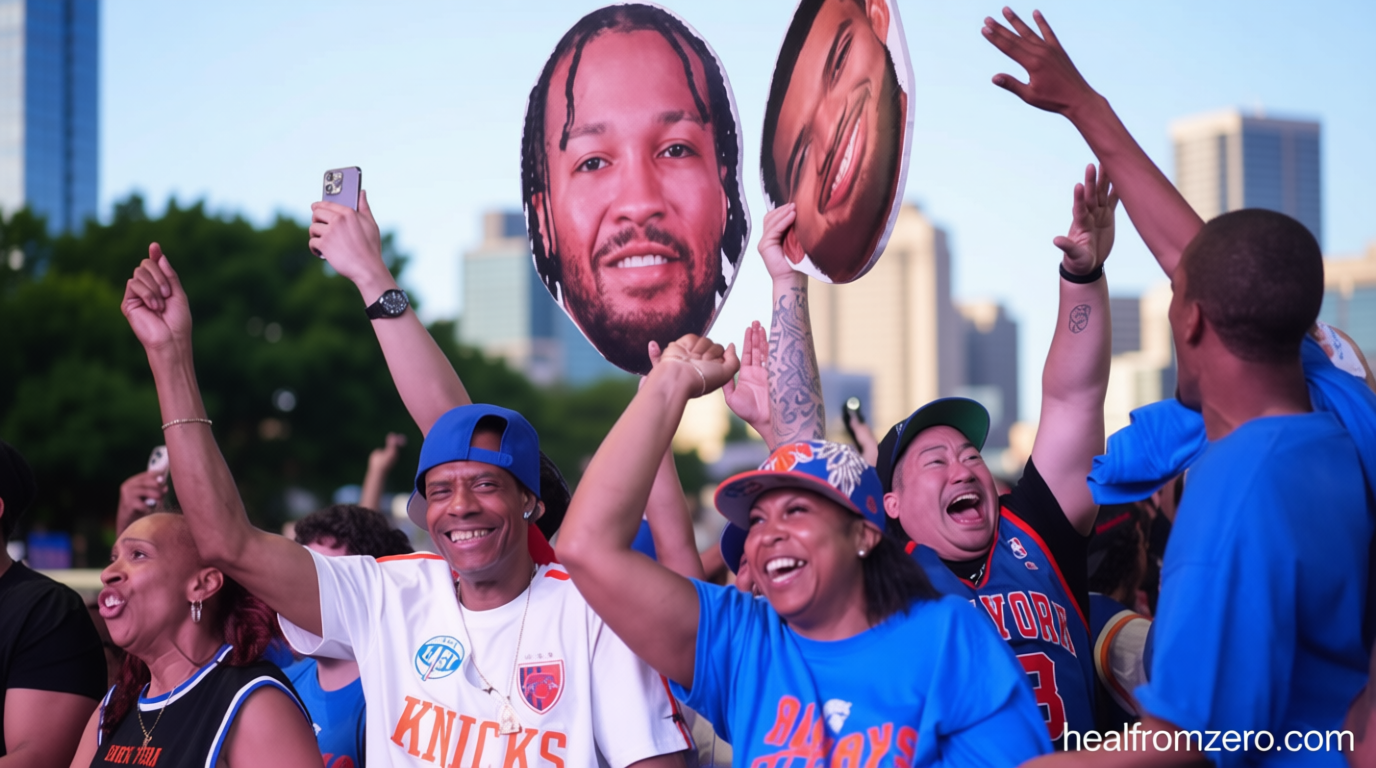 New York’s hottest club is the street outside Madison Square Garden