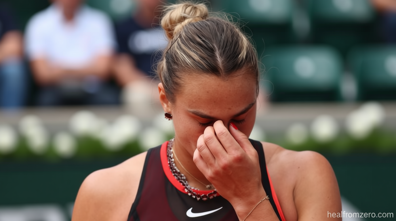 Top-ranked Aryna Sabalenka: ‘Just want to quit tennis’ after French Open quarterfinal defeat