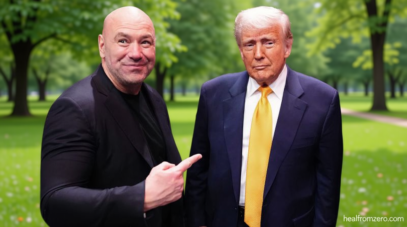 Young men are leaving Trump. Can a UFC fight at the White House get them back in the ring?