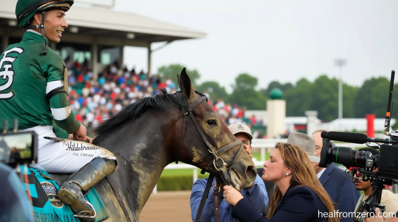 Golden Tempo wins the 158th running of the Belmont Stakes after winning the Kentucky Derby