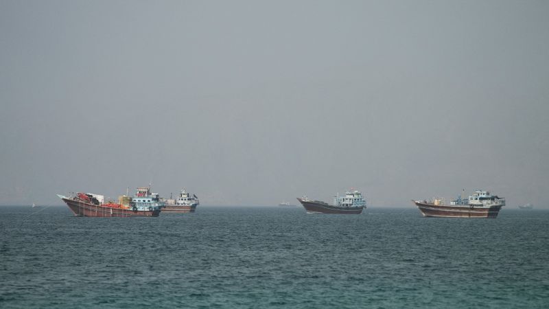Iran strikes vessel, pausing UN efforts to evacuate ships from Hormuz