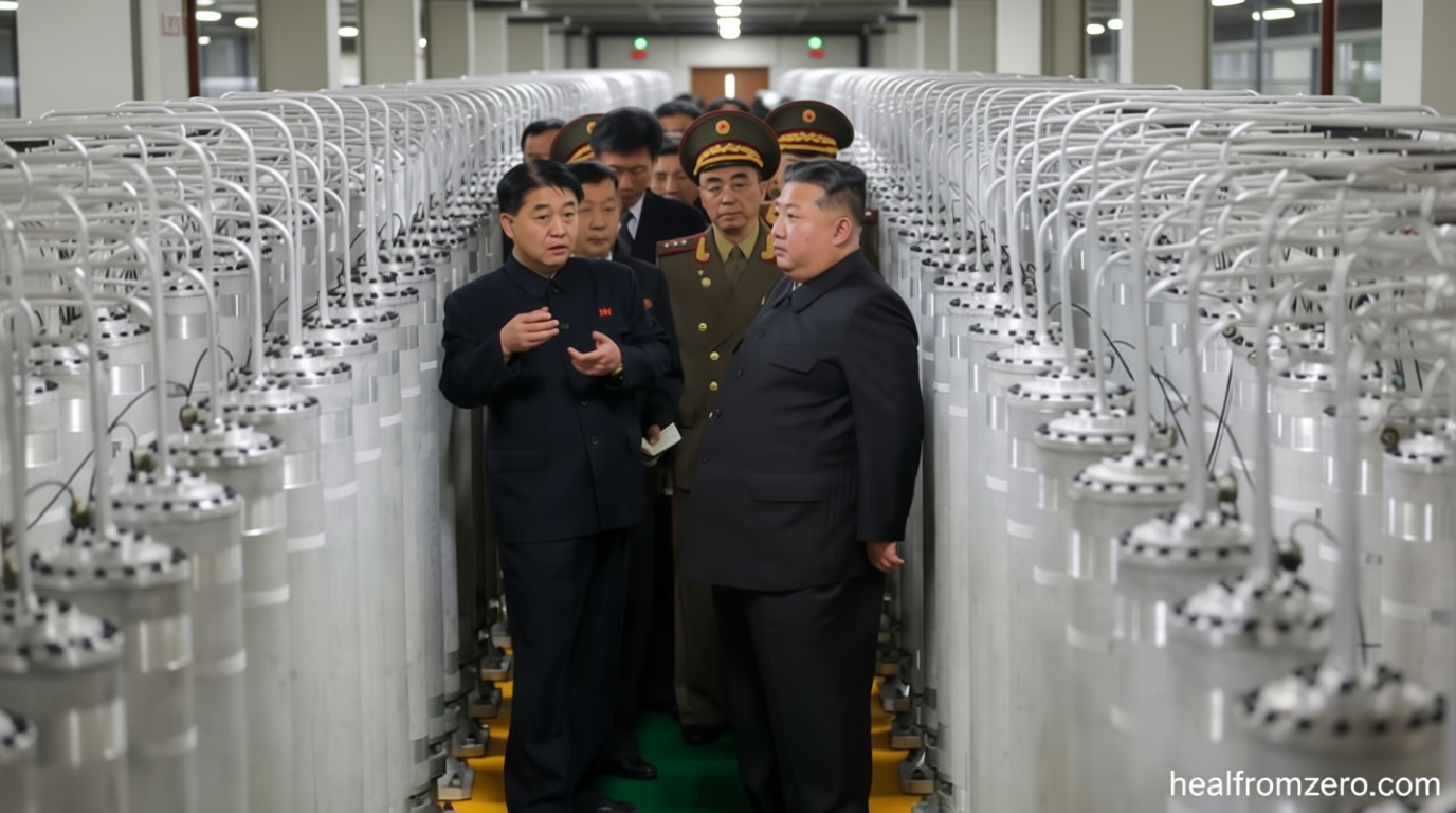 Kim Jong Un inspects new nuclear plant, plans ‘exponential’ weapons production ramp-up