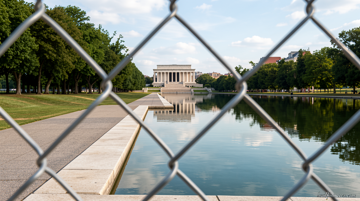 Three more people charged with damaging Reflecting Pool after Trump’s multimillion-dollar restoration