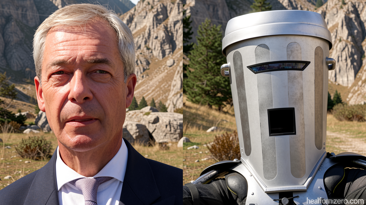 Farage left fighting a trash can as the UK populist leader’s election gamble backfires