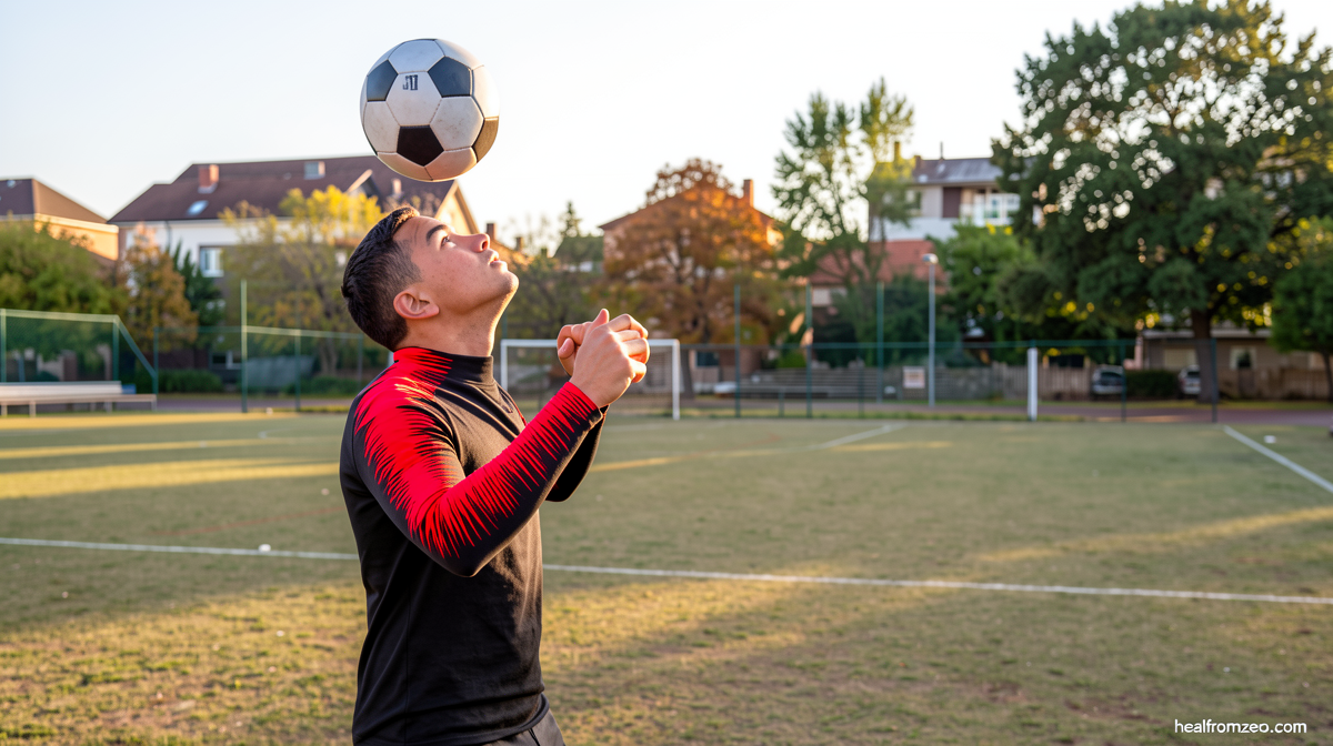 Brain impacts on former elite soccer players may worsen mental health and focus in midlife