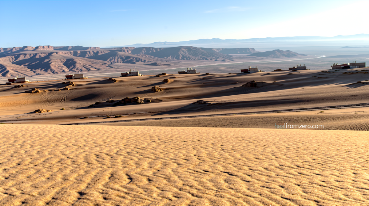 These ‘invisible buildings’ are hidden in the desert