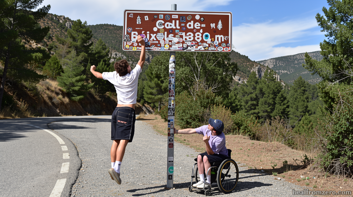 He was told he’d never walk again. He set off on a trip around the world with his best friend anyway