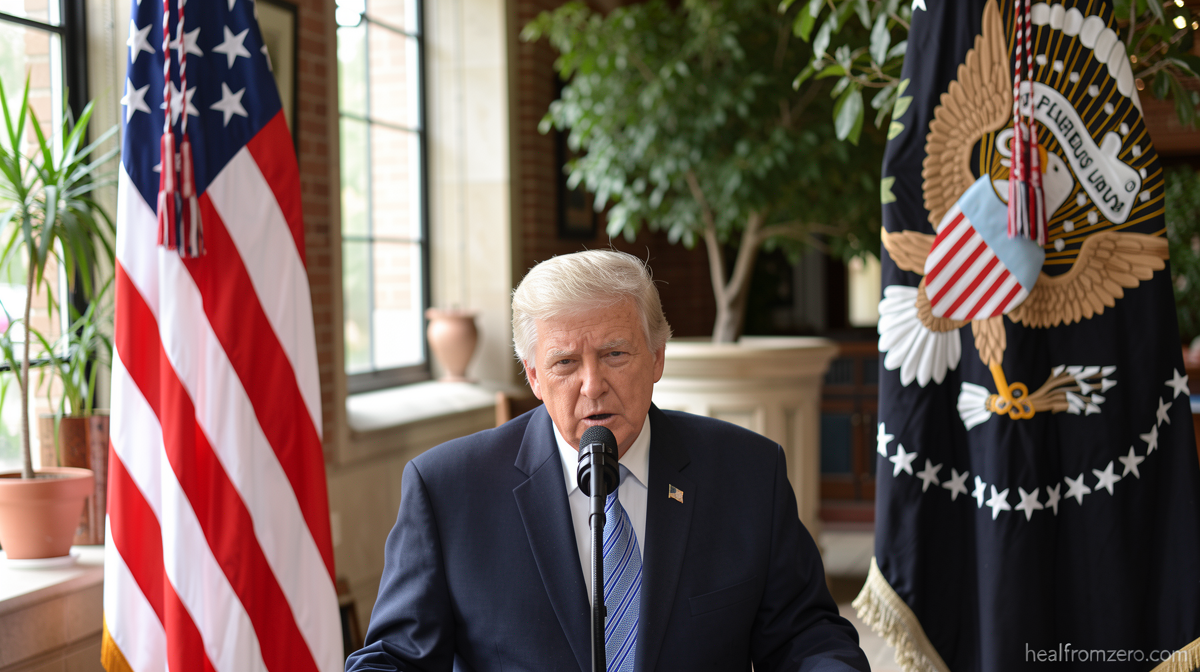 Key moments from Trump’s speech claiming declassified documents show US election vulnerabilities