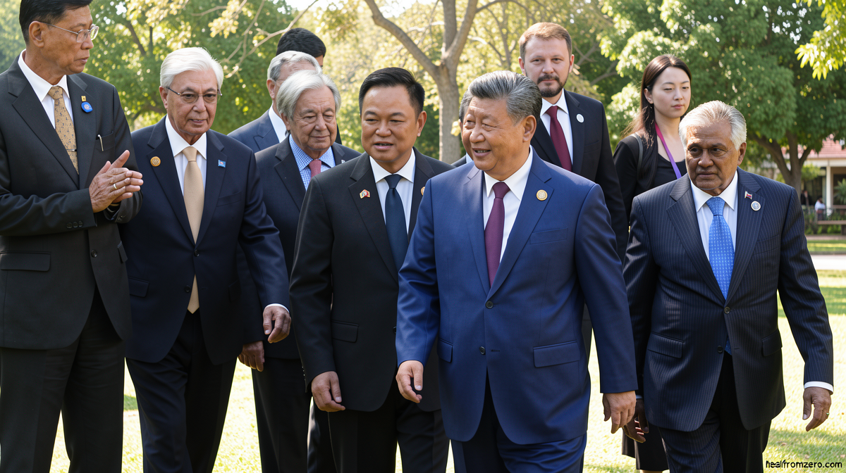 As Trump accuses China of stealing voter data, Xi pitches Beijing as a responsible tech leader