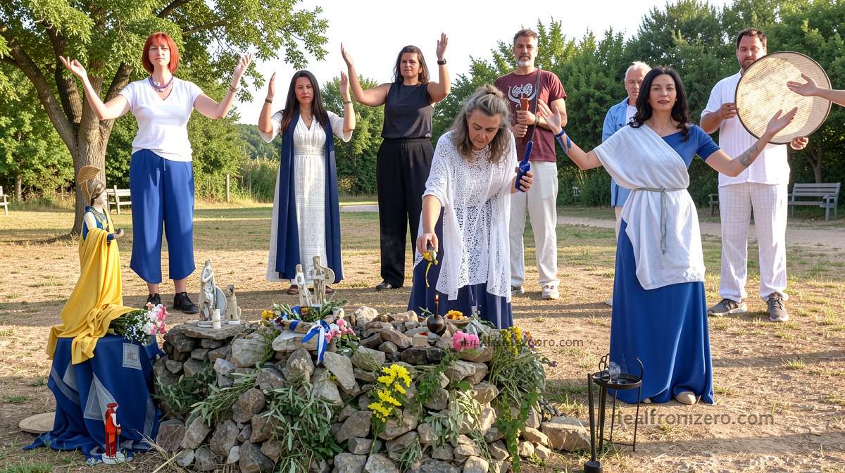These people say worshiping ancient Greek gods is a route to modern happiness