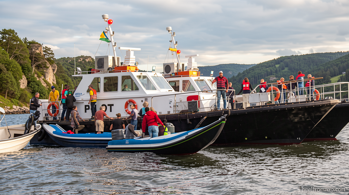 Dozens feared dead after passenger ferry carrying over 100 people sinks off coast of Guyana