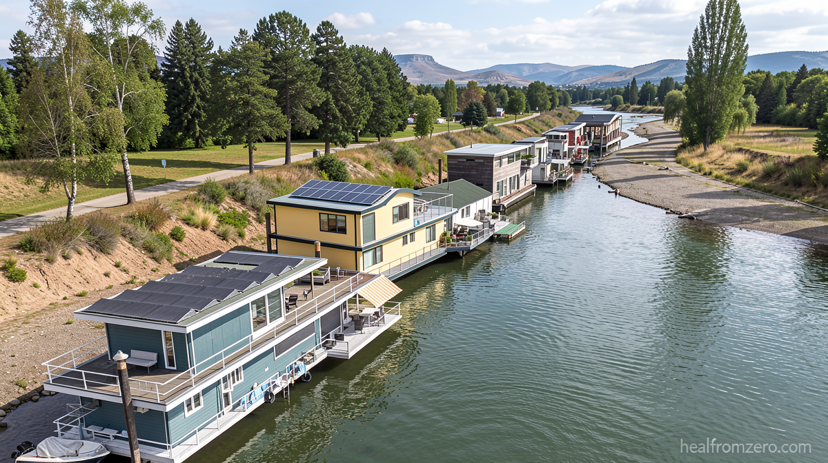Stranded houseboats and grounded cruise ships: Europe’s rivers are shrinking amid heat and drought