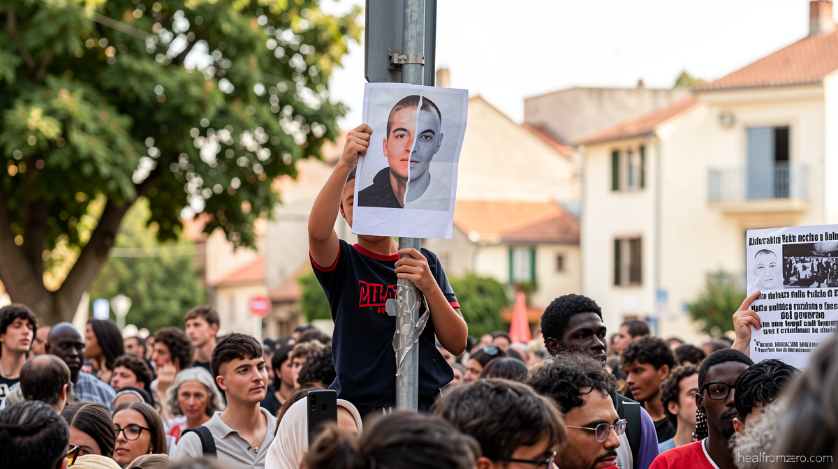 Moroccan man’s death in Italian police custody sparks some violent protests and calls for justice