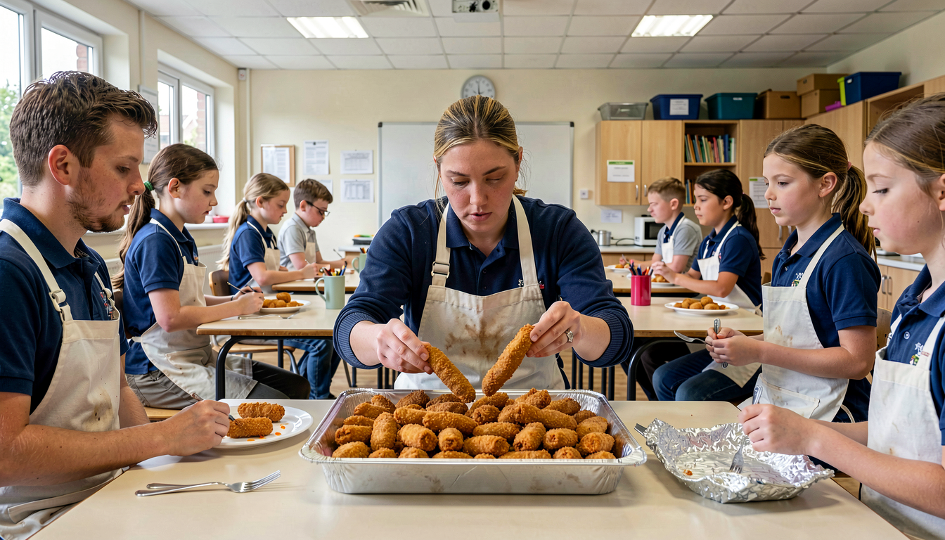 Deep-fried food banned in new plans for school dinners