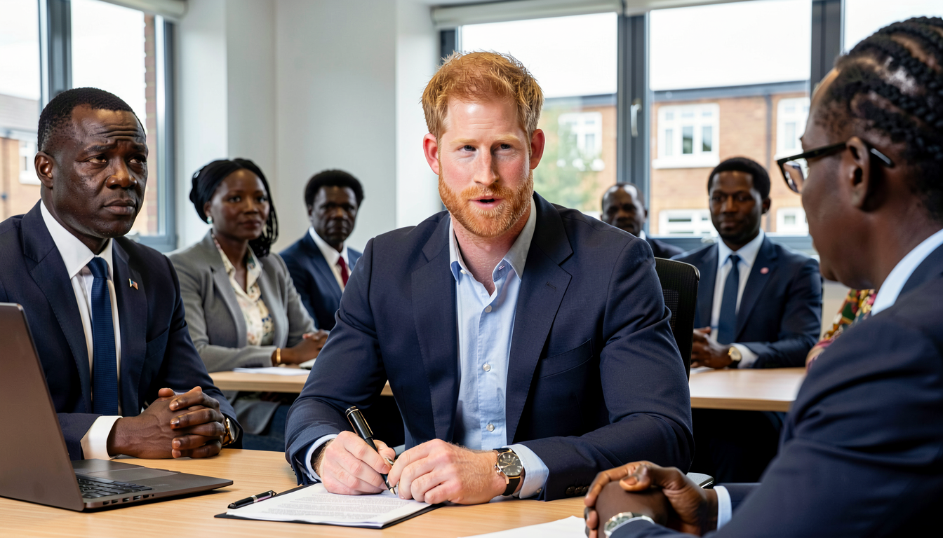 Prince Harry sued for defamation by charity Sentebale he co-founded