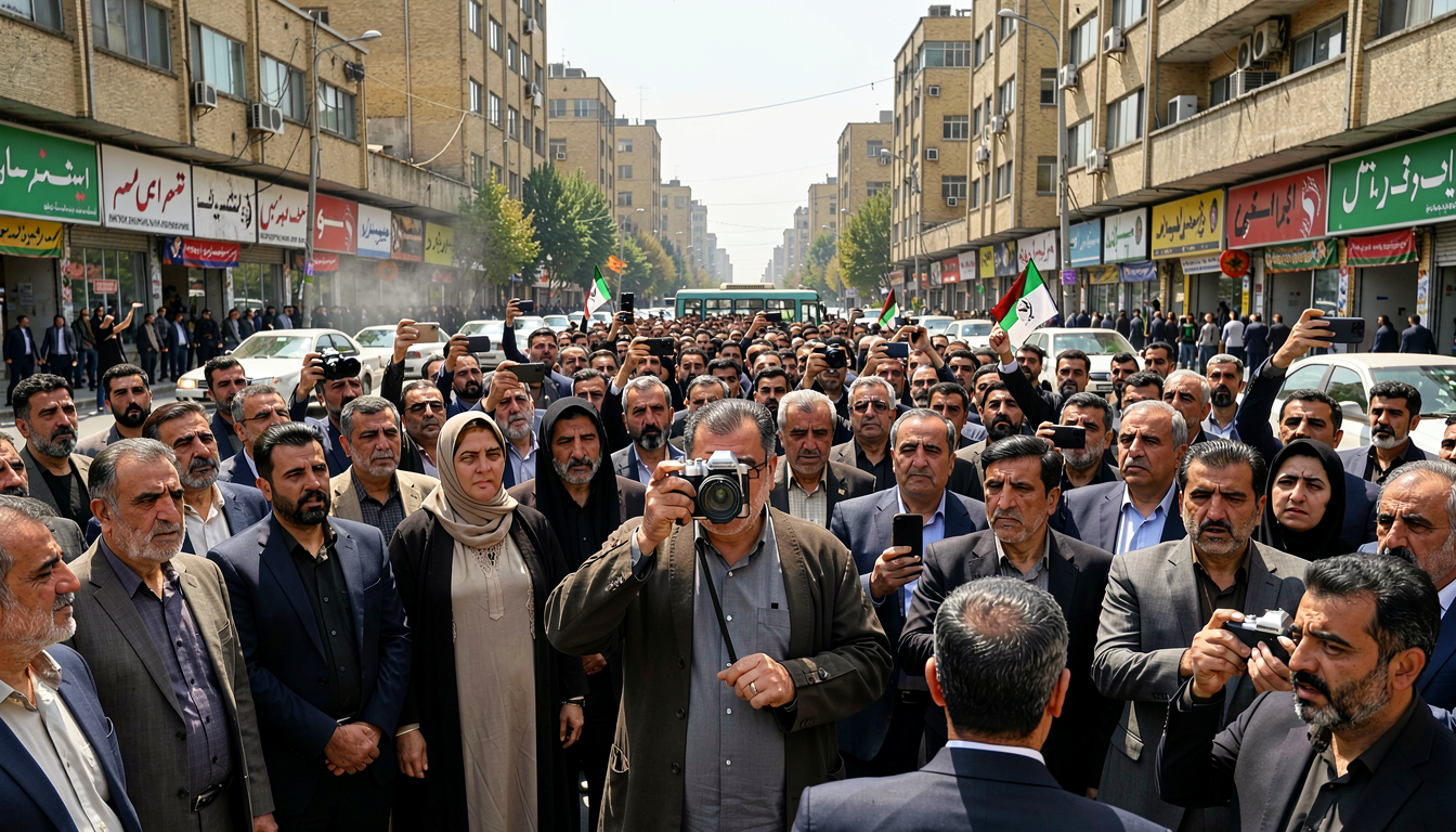 Watch: Iranians gather in Tehran following ceasefire announcement