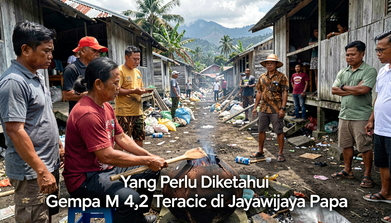 Yang Perlu Diketahui: Gempa M 4,2 Terjadi di Jayawijaya Papua