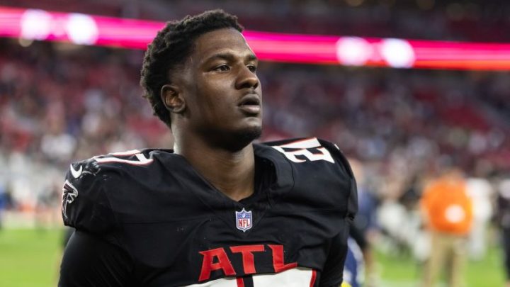 NFL suspends Falcons’ James Pearce Jr. 8 games following arrest for domestic dispute