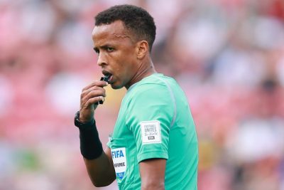 He was denied entry to the US for the World Cup. Now, Somali referee Omar Artan has made history