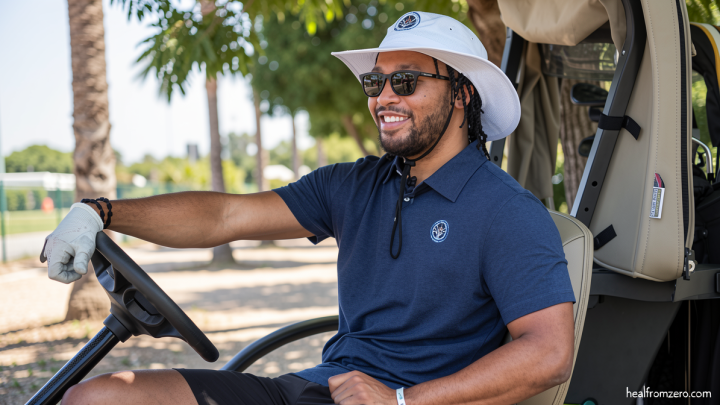 Jalen Brunson on the ever-growing love story between the game of golf and basketball