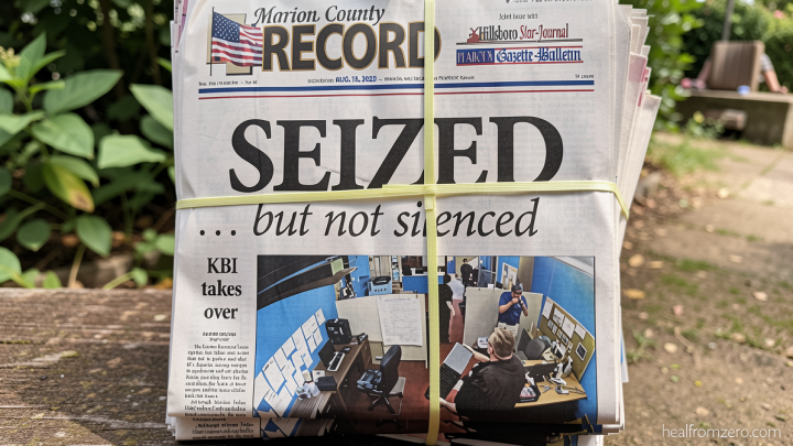 A Kansas town will pay $850K to end a reporter’s lawsuit over a 2023 raid on her paper’s offices