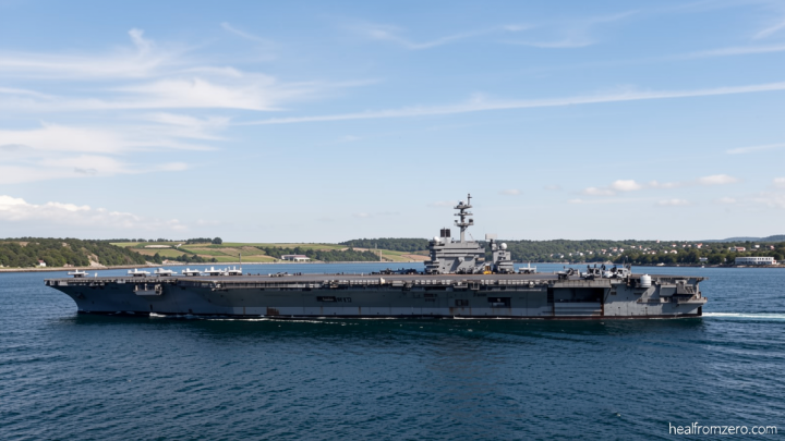 Aboard the USS Abraham Lincoln, where hardship and resilience share quarters