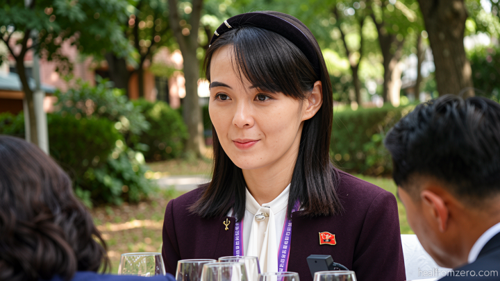 Kim Jong Un’s powerful sister says she is ‘completely unaware’ if he contacted Trump