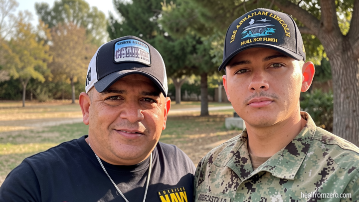 He was waiting for his son to return from the USS Lincoln. Then Border Patrol arrested him