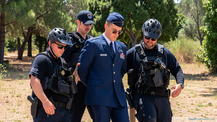 Trump criticism leads to rare criminal charges for Air Force officer who called for impeachment