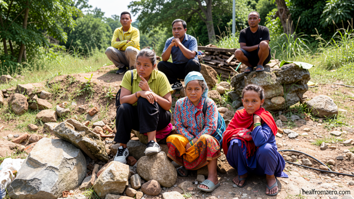 Around the world, people desperately search for news of missing loved ones after Nepal-China floods