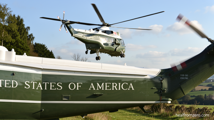 Report reveals communication issues before jet got too close to Trump’s Marine One — and role White House construction played