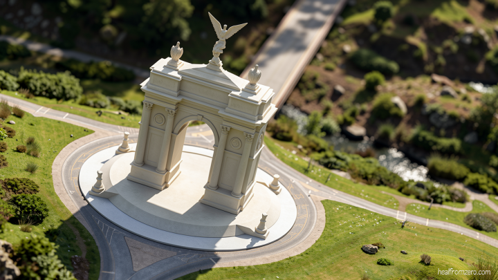 Trump administration plows ahead with groundbreaking for the president’s ‘triumphal arch’