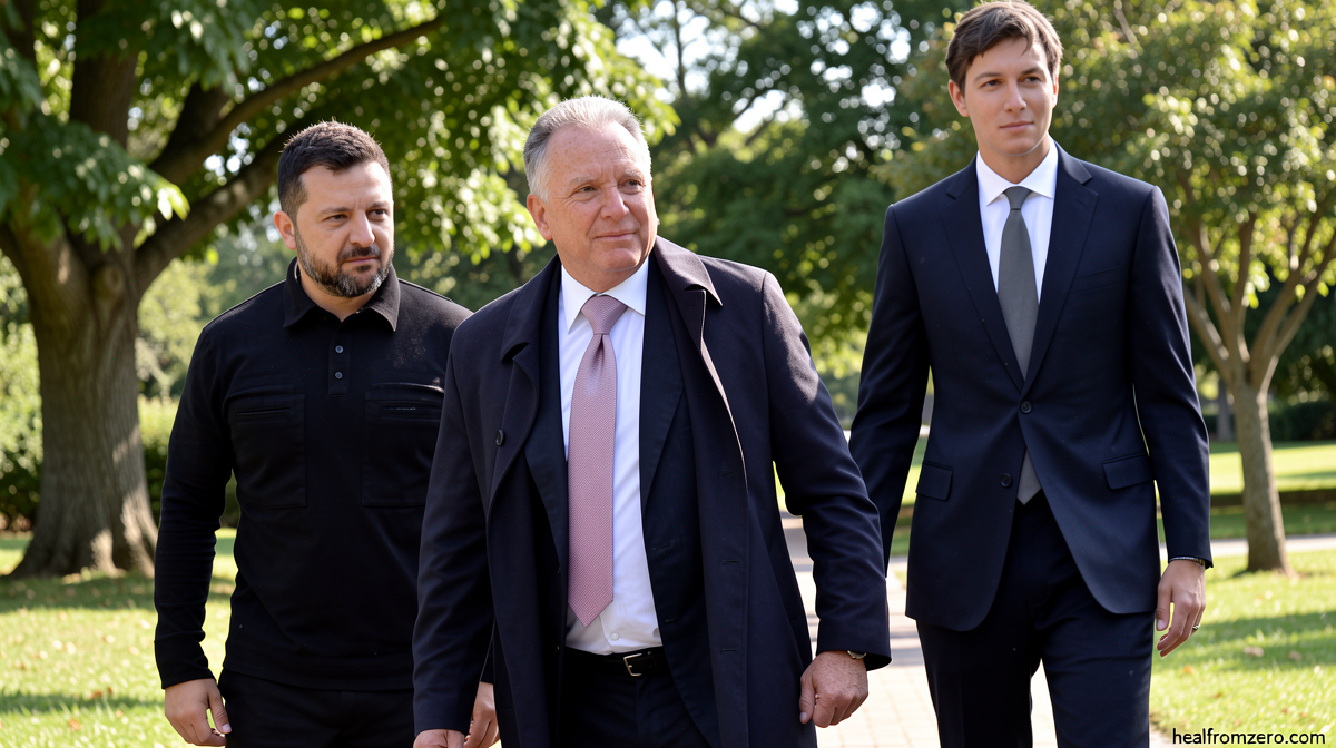 Witkoff and Kushner arrive in Kyiv for second leg of US diplomacy push
