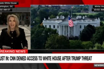 CNN, MS NOW and Politico denied access to White House after Trump ‘ban’