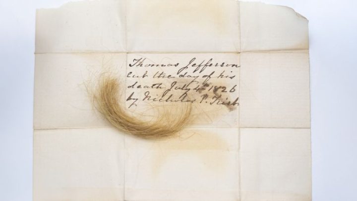 DNA evidence from Thomas Jefferson’s hair reveals the truth about his relationship with Sally Hemings