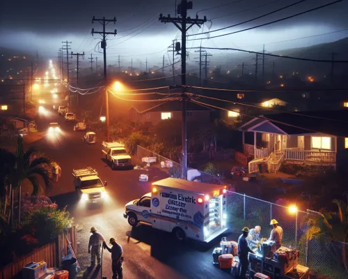 Power Restored After Waipahu Outage Leaves 2,750 in the Dark